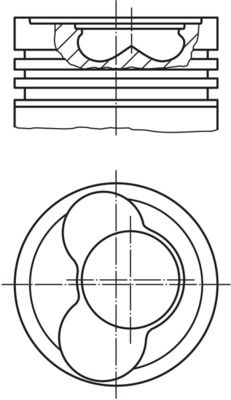 MAHLE 030 59 02 Piston