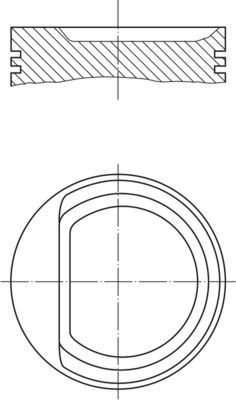 Piston MAHLE 030 71 01
