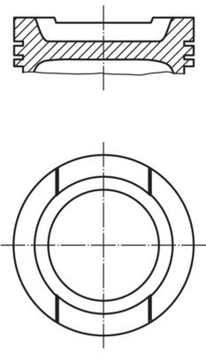 MAHLE 030 92 02 Piston