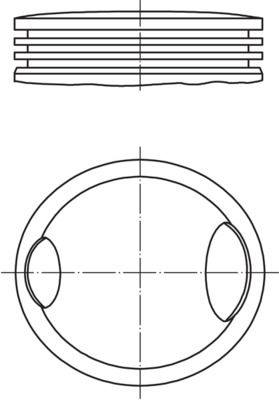 Piston MAHLE 033 12 01