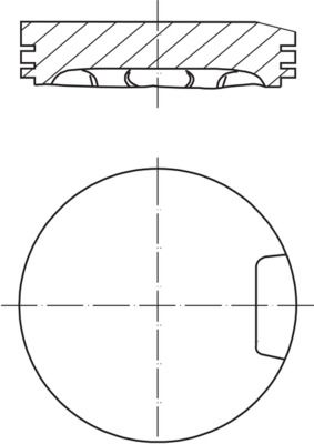 Piston MAHLE 033 13 02