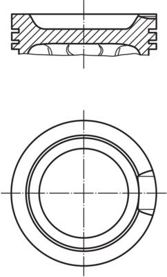 MAHLE 033 16 01 Piston
