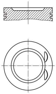 MAHLE 033 21 02 Piston