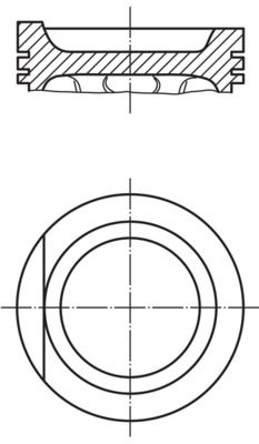 MAHLE 033 97 01 Piston