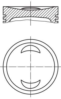 MAHLE 033 99 00 Piston