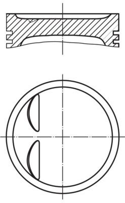 MAHLE 037 PI 00113 000 Piston
