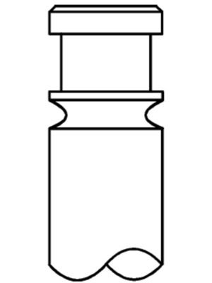 Intake Valve MAHLE 037 VE 31084 000