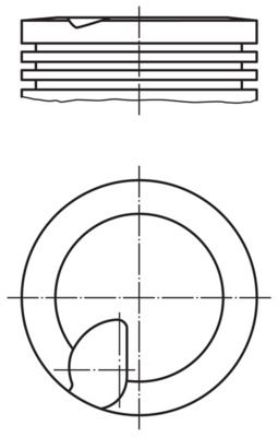Piston MAHLE 038 41 02
