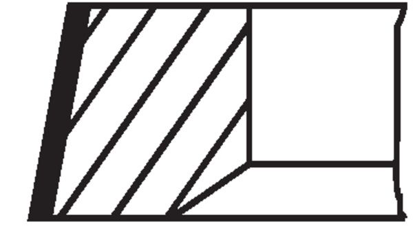 MAHLE 038 45 N2 Piston Ring Kit