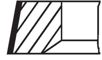Piston Ring Kit MAHLE 038 45 N2