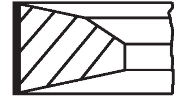 MAHLE 039 06 N0 Piston Ring Kit