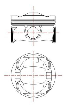 Piston MAHLE 039 PI 00135 002