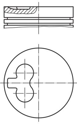 MAHLE 040 01 01 Piston
