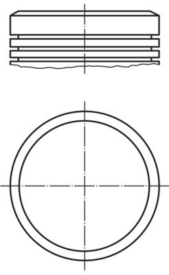 MAHLE 040 02 00 Piston