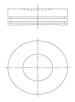 Piston MAHLE 040 16 01