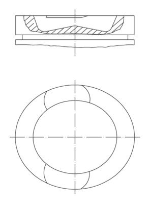Piston MAHLE 061 47 00