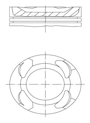 Piston MAHLE 081 PI 00124 000