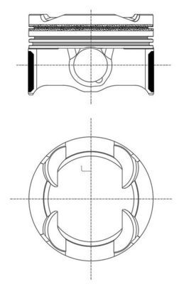 Piston MAHLE 081 PI 00130 002
