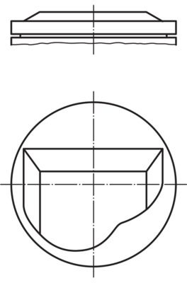 Piston MAHLE 082 04 02