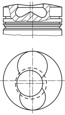 Piston MAHLE 099 39 00