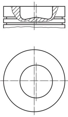 Piston MAHLE 099 48 00