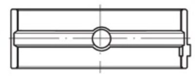 Crankshaft Bearing MAHLE 099 HL 10199 000
