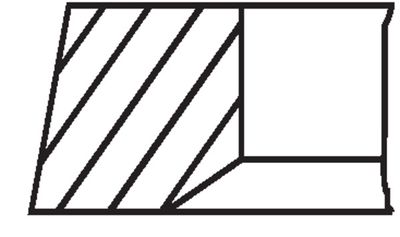 Piston Ring Kit MAHLE 145 76 N0