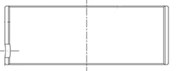 MAHLE 151 PL 18396 025 Connecting Rod Bearing