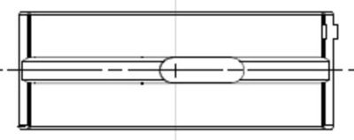 Crankshaft Bearing MAHLE 213 HL 21652 025