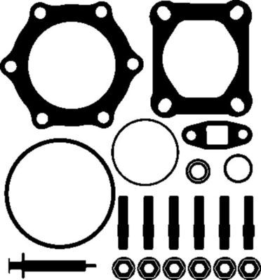 Mounting Kit, charger MAHLE 228 TA 17920 000