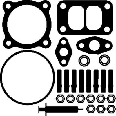Mounting Kit, charger MAHLE 228 TA 17992 000