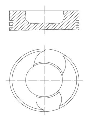 MAHLE 229 15 30 Piston