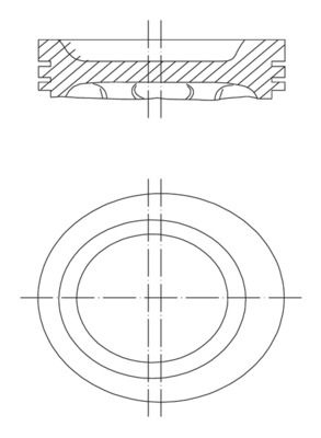 Piston MAHLE 229 19 00