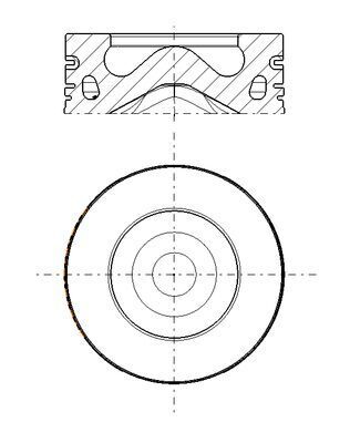 Piston MAHLE 279 PI 00104 000