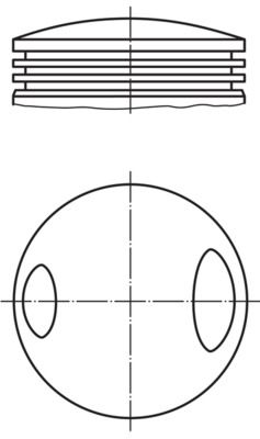 Piston MAHLE 503 01 00