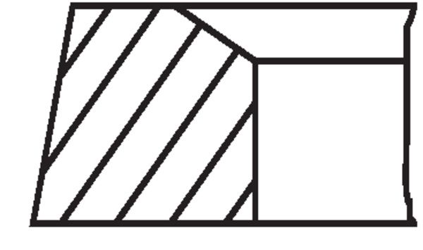 MAHLE 503 26 N0 Piston Ring Kit