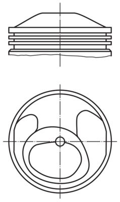 Piston MAHLE 503 58 00