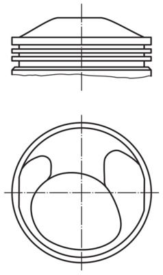 Piston MAHLE 503 59 00