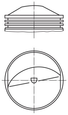 Piston MAHLE 503 71 00