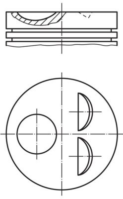 Piston MAHLE 503 96 00
