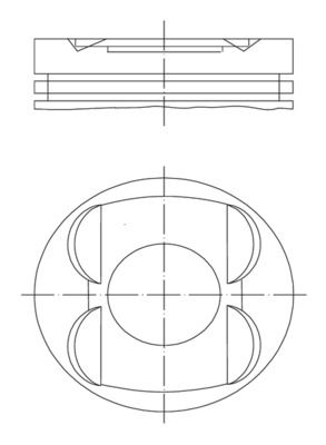 Piston MAHLE 503 97 01