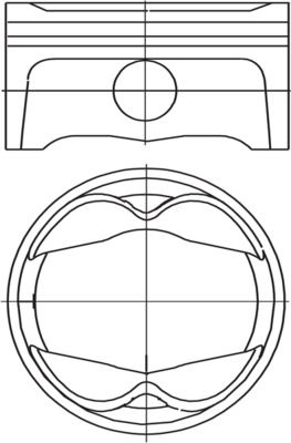 MAHLE 503 PI 00101 000 Piston