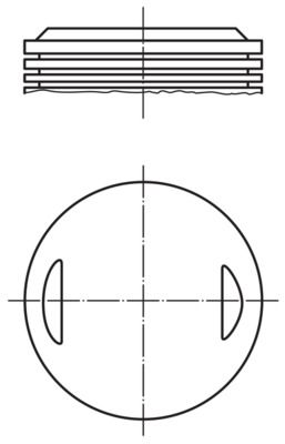 Piston MAHLE 504 29 00