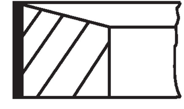 MAHLE 607 35 N0 Piston Ring Kit