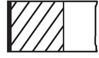 Piston Ring Kit MAHLE 640 RS 00116 0N1