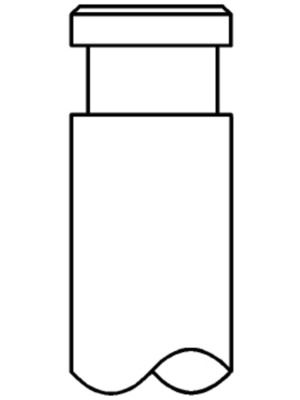 MAHLE 640 VA 31039 000 Exhaust Valve