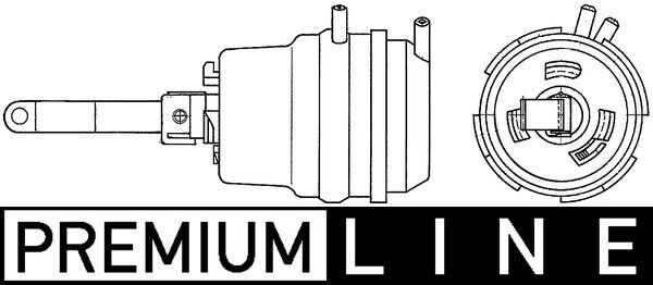 MAHLE AA 4 000P Actuator, blending flap
