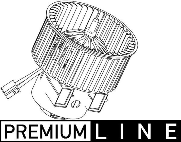 MAHLE AB 117 000P Interior Blower