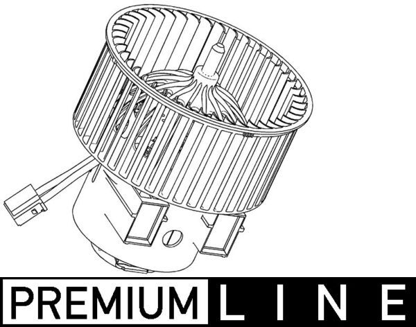 MAHLE AB 121 000P Interior Blower