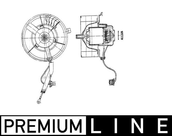 MAHLE AB 37 000P Interior Blower
